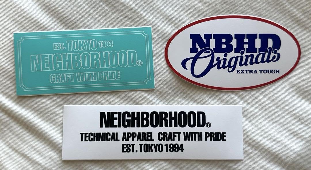 Amazon.co.jp: neighborhood ステッカー 3枚セット : おもちゃ