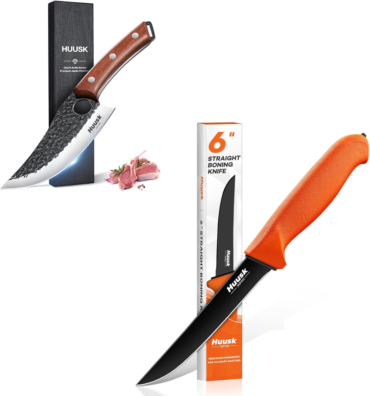 Huusk Viking Knife Straight Boning Knife