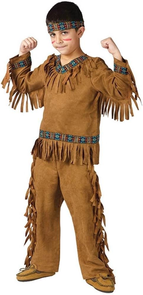 Fun World Native American Boy Costume, Large 12-14, Multicolor