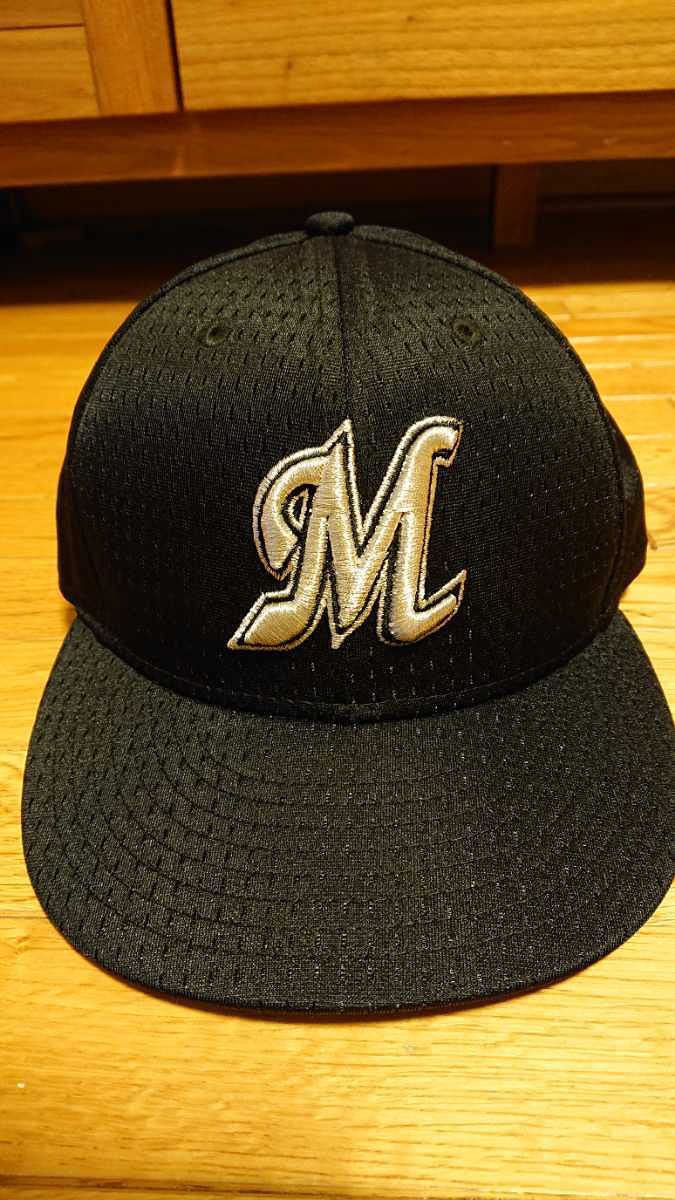 Amazon.co.jp: NPB 千葉 マリーンズ プロ支給品 帽子 NEWERA社製