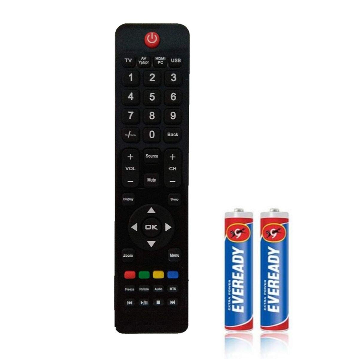 LED/LCD Remote Control Compatible with AOC LCD/LED TV Remote Control with HDMI Function-image-1