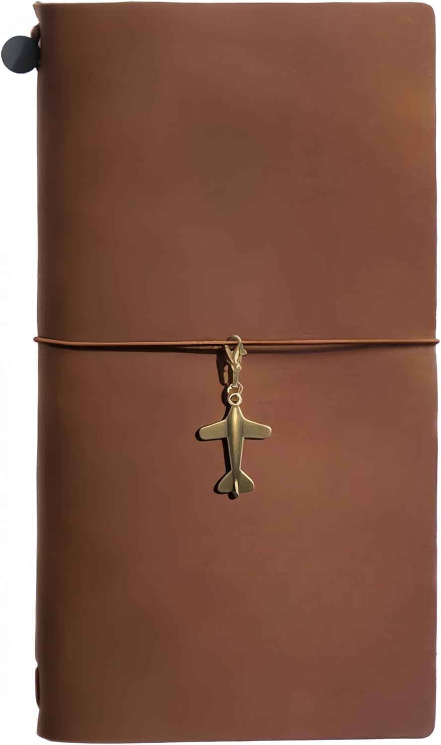 FENSPARK Travel Journal Notebook, Retro Handmade Leather Journal ...