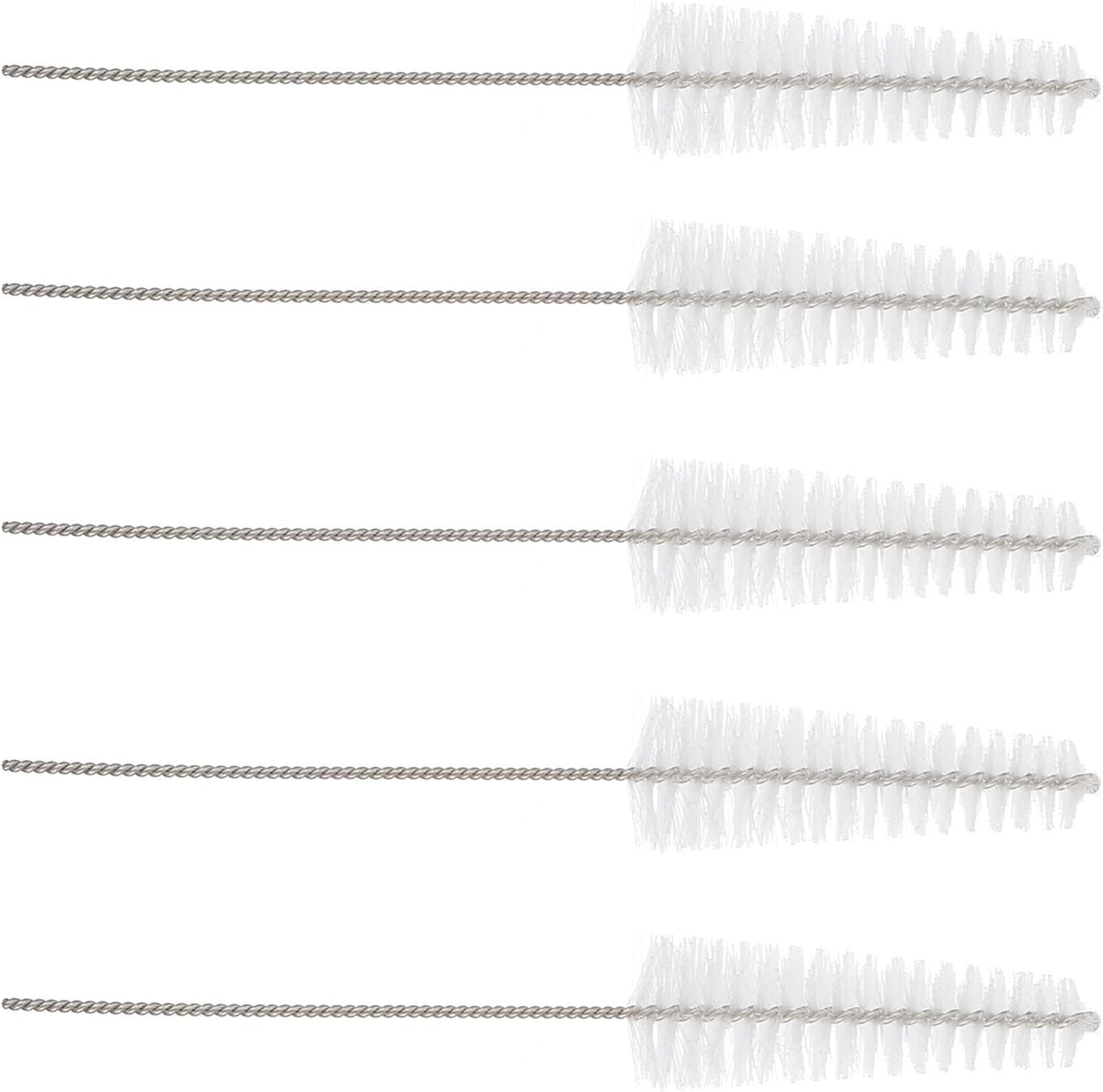 BETOOKY 5pcs Hearing Aid Cleaning Brushes with Nylon and Stainless Steel, Lightweight and Safe for Use, Effective Earwax Remover for Hearing Aid Maintenance and Daily Cleaning