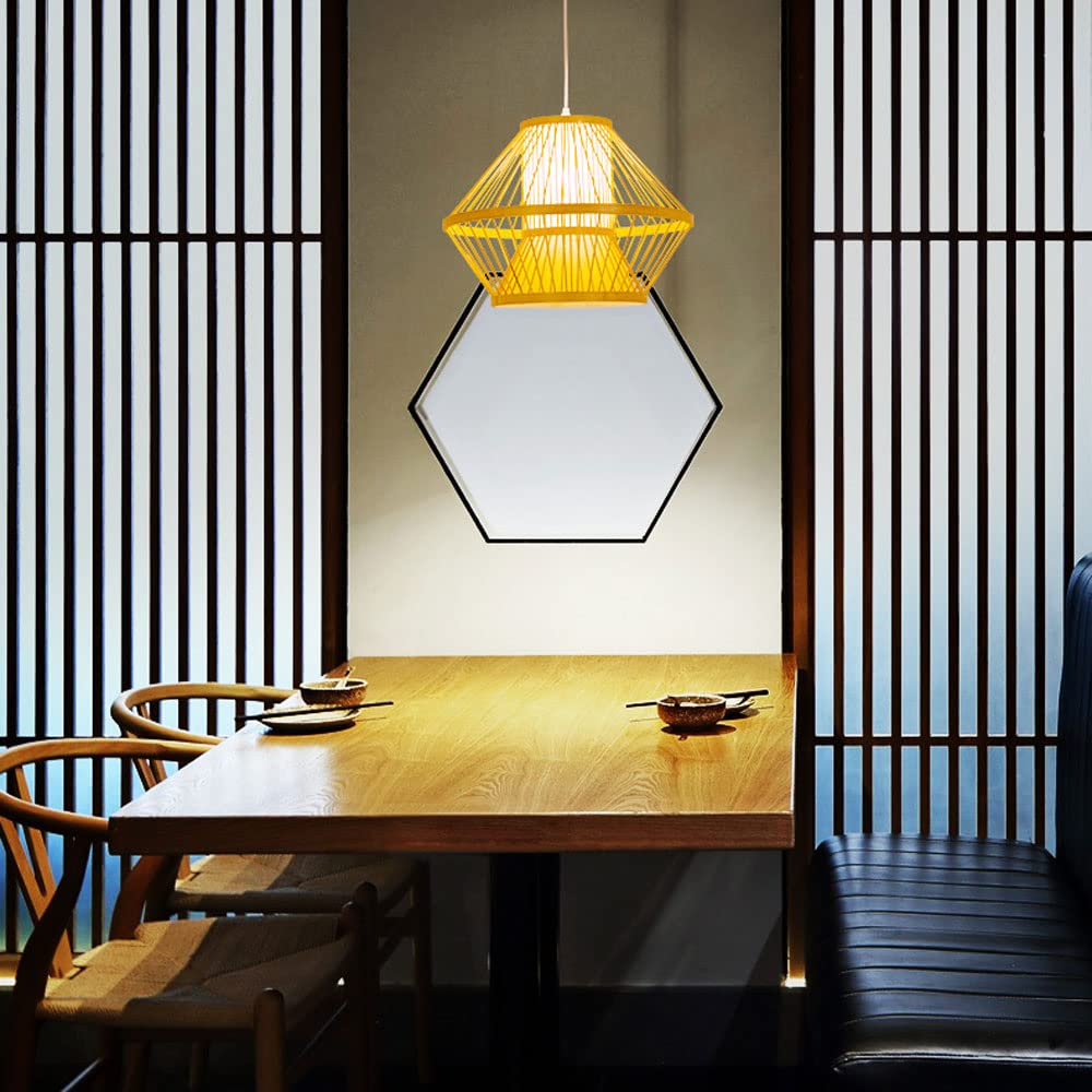 Neue Pendelleuchte Im Chinesischen Stil, Kreative Hängelampe, Antikes Tropfenlicht, Persönlichkeit Pendelleuchte, E27-Holz-Kronleuchter, Für Kücheninsel-Esszimmer