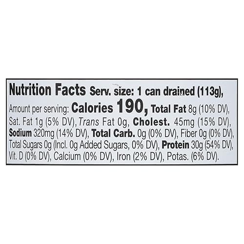 Miniatura 7 de Bumble Bee Prime Atún blanco blanco sólido en aceite de oliva, lata de 5 onzas, atún capturado en la naturaleza de primera calidad, 1.06 oz de