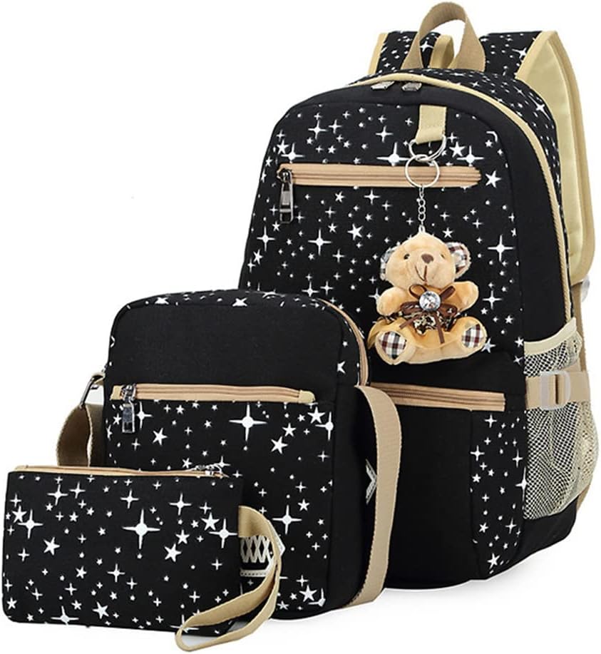Star Print Backpacks Set for Girls School Jamaica Ubuy