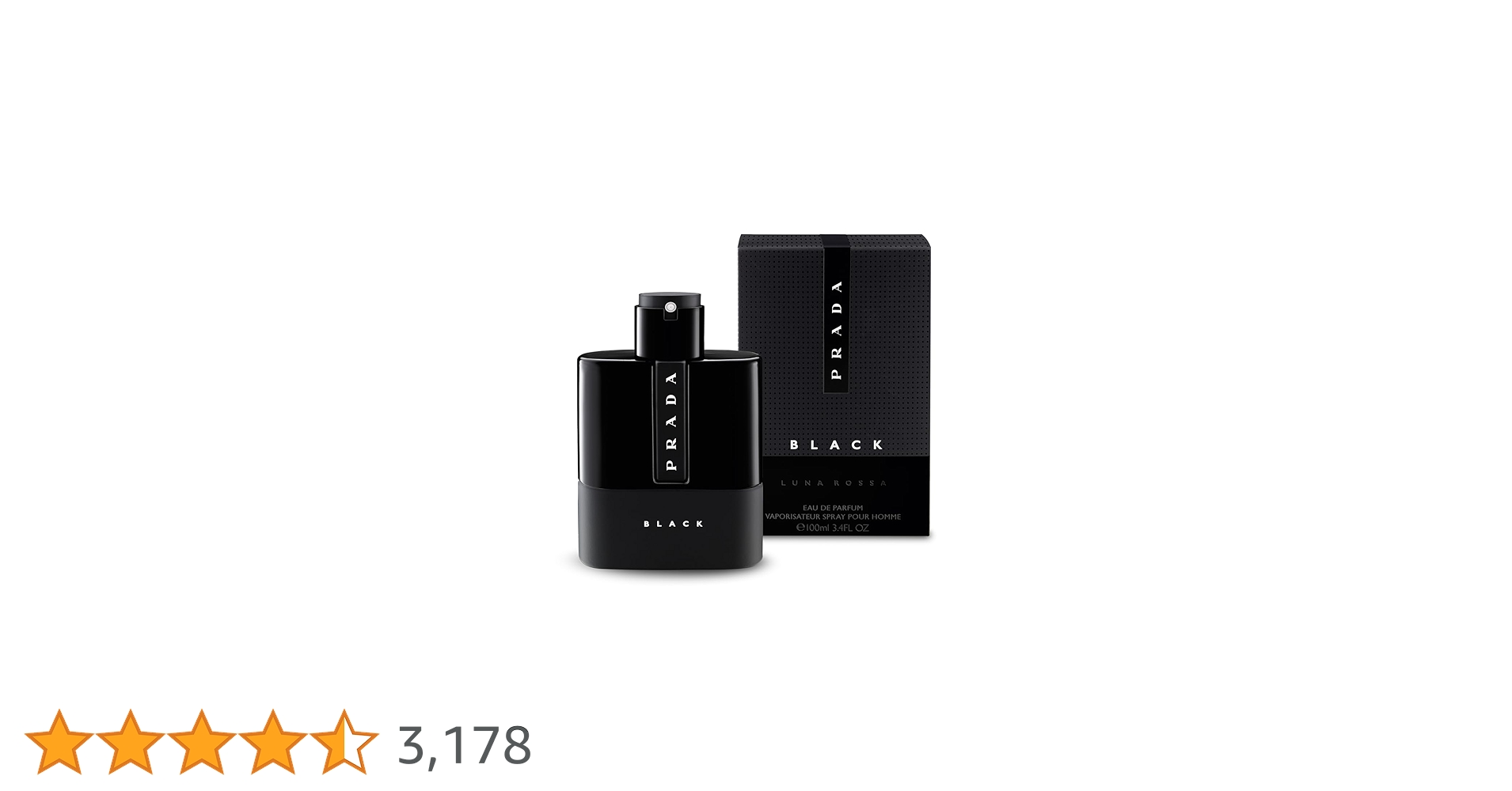 Amazon | プラダ ルナロッサ ブラック オードパルファム 100mL