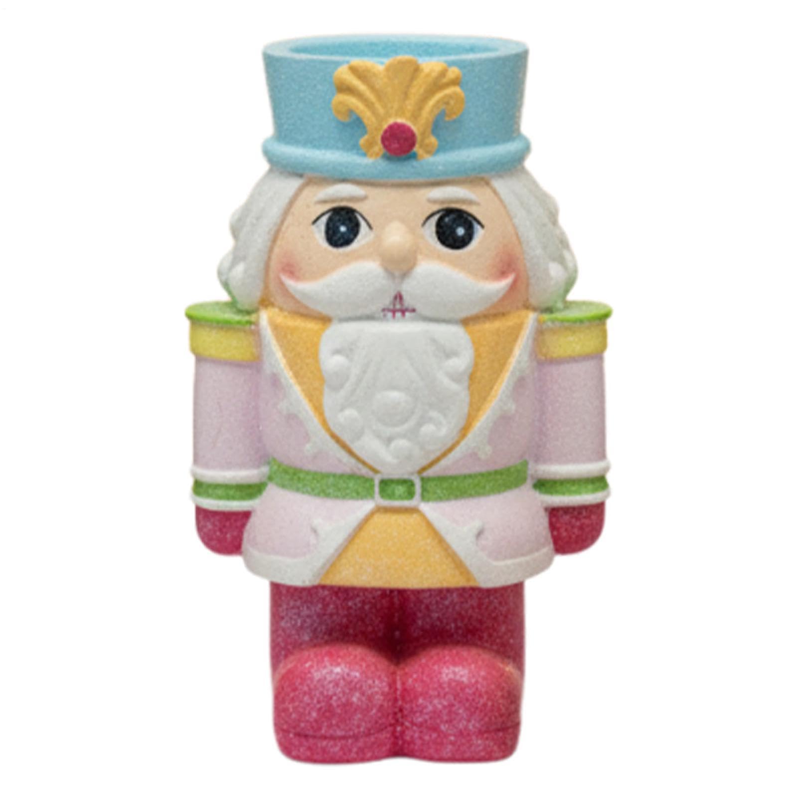 Décor Noël Casse-Noisette bougeoir figurine en résine centre de table