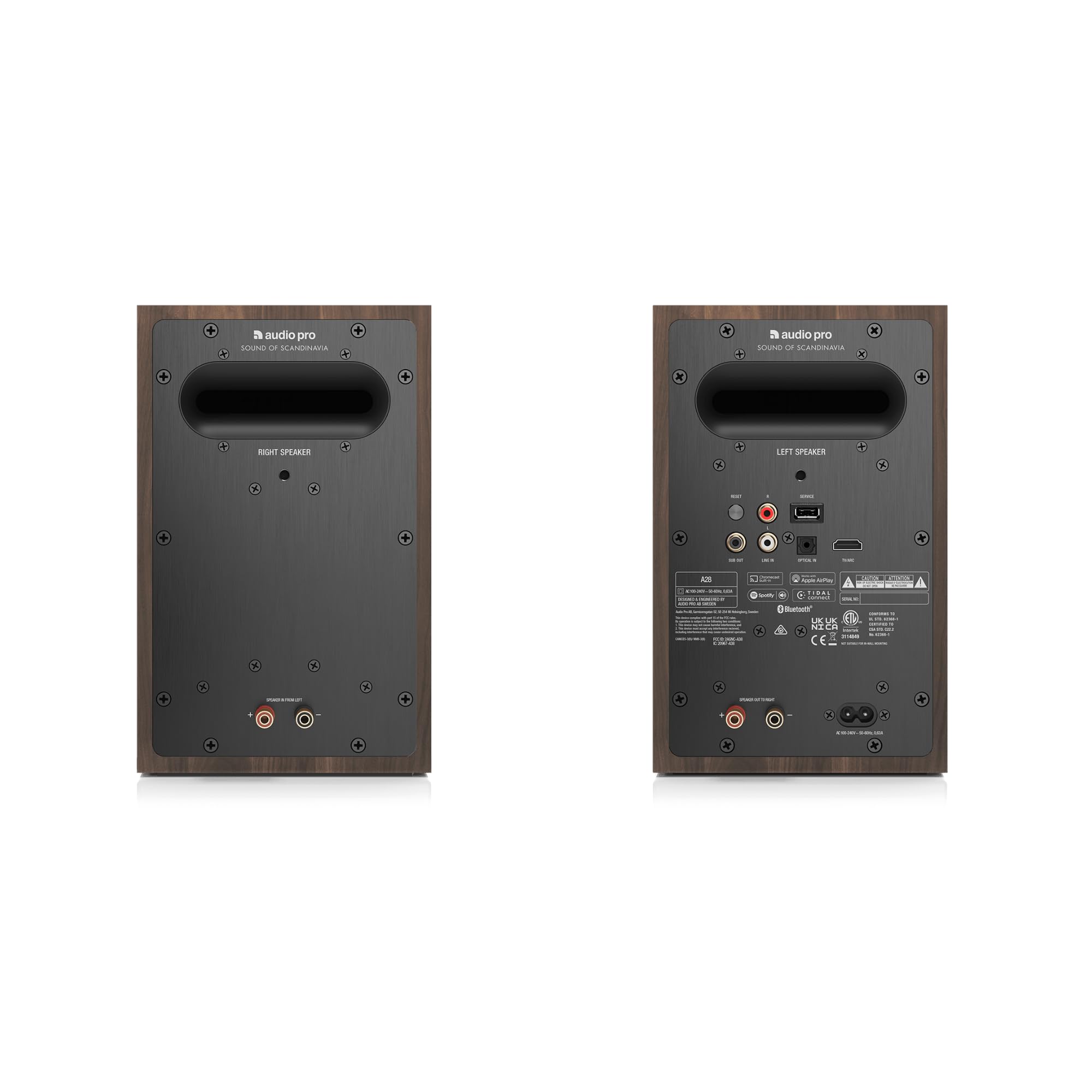 Audio Pro Coppia di altoparlanti WiFi multiroom