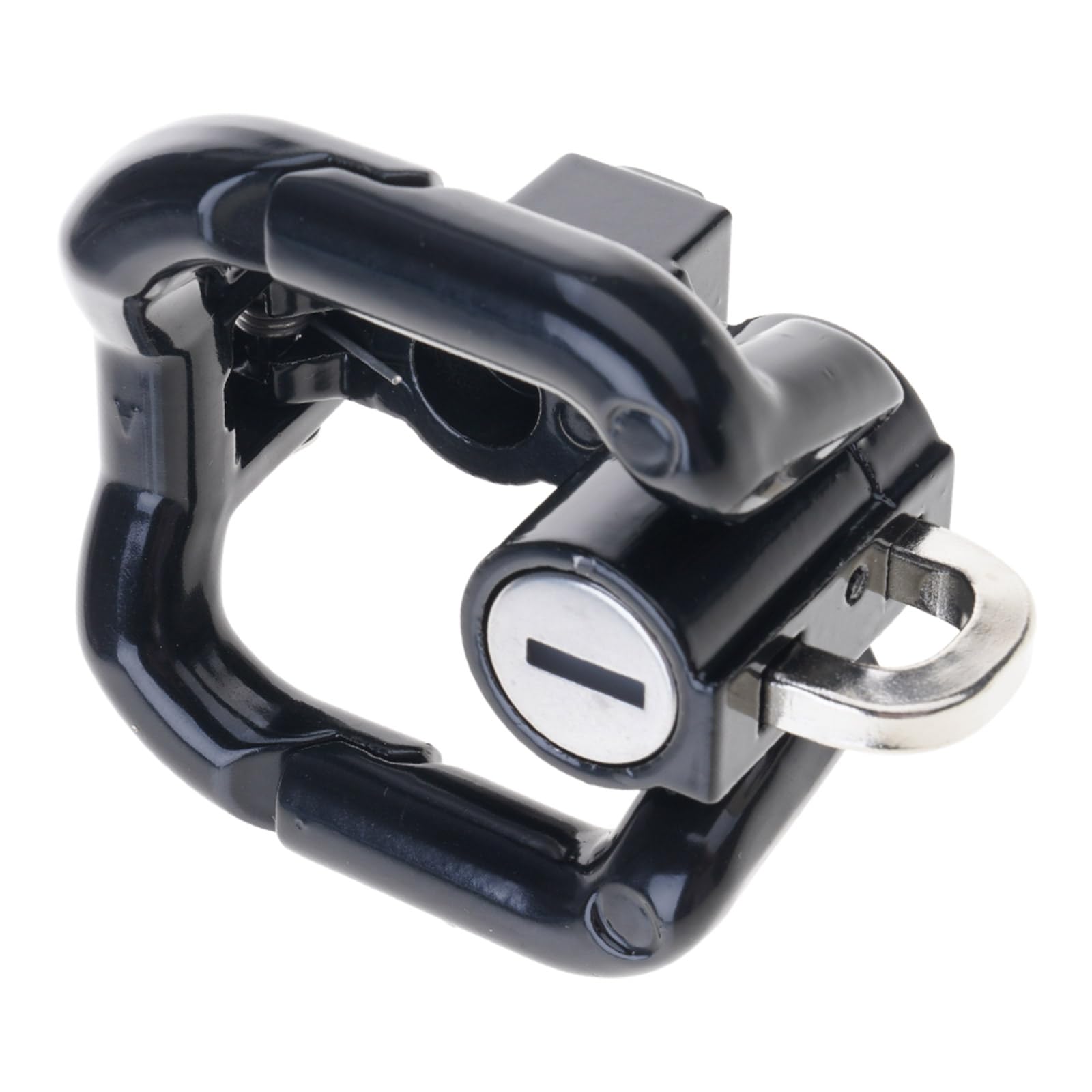Hsioluted Front-Mount Motorcycle Cargo Hook Heavy Duty ABS/Aluminum Alloy Hanger for Ebikes & Scooters, Quick Installation Electric Bike Front Hook Bike Cargo Mount