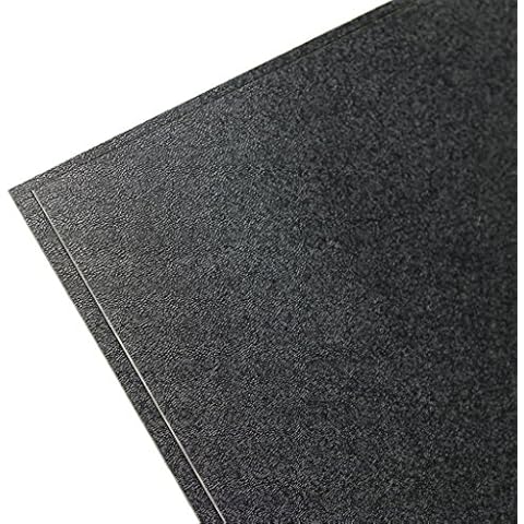 Falken Design ABS-BK-1-8/1224 ABS Textured Plastic Sheet 1/8" (0.125"), 12" x 24" - Black, Plastic Cover
