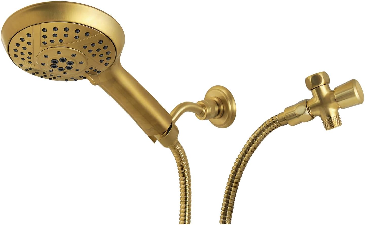 Kingston Brass KX1547BD Vilbosch Multi-Function Hand Shower Kit, Brushed Brass