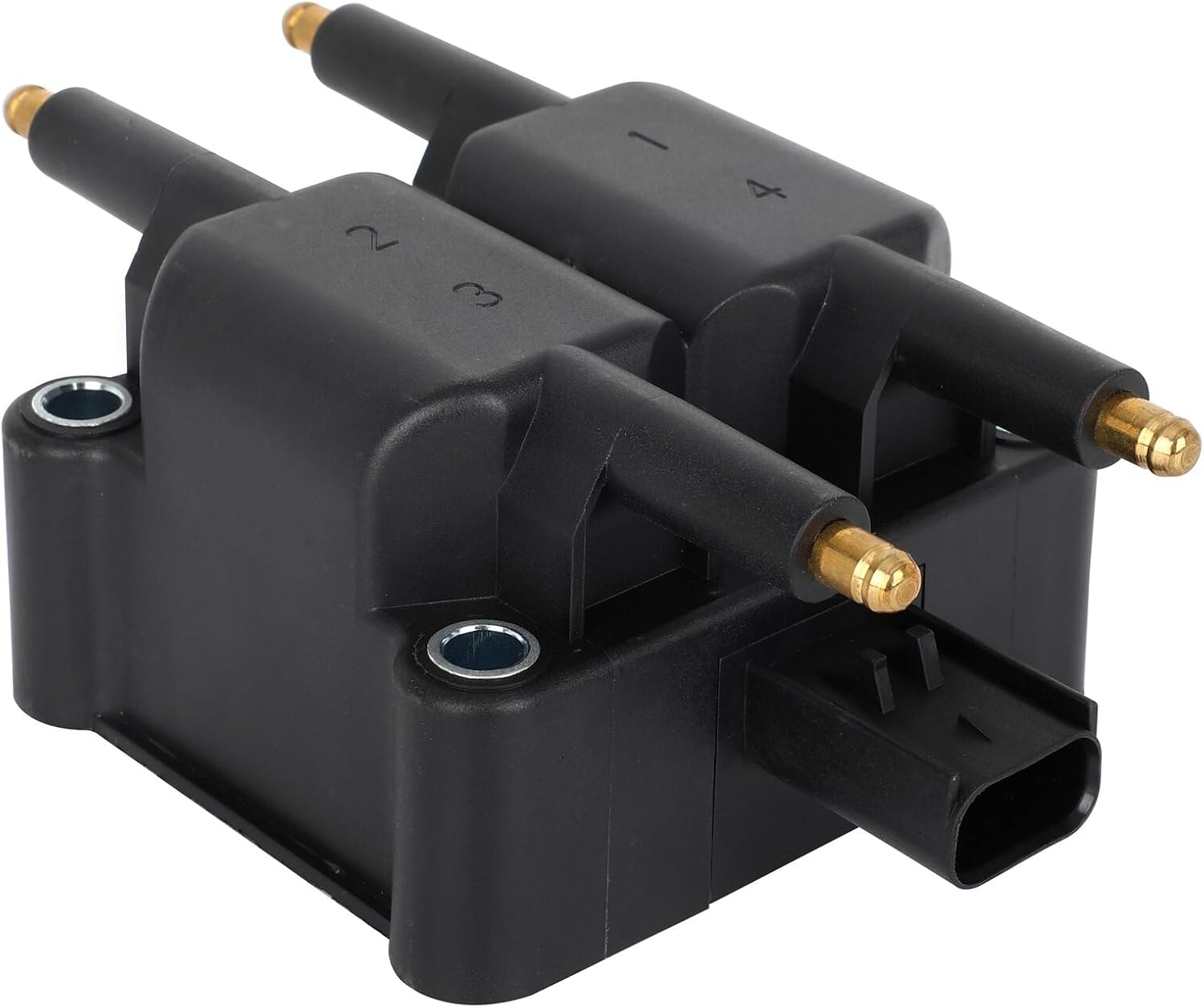 Ignition Coil Packs & Iridium Spark Plugs Fit 1997-1999 for Dodge Avenger 1997-2007 for Dodge Caravan 2003-2005 for Dodge Neon 2001-2010 for Chrysler PT Cruiser, Set of 1, UF-403 MO4557468