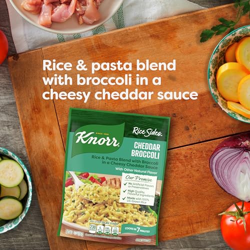 Image of Knorr Rice Sides Cheddar Broccoli Cheddar Broccoli Rice For a Tasty Rice Side Dish 5.7 oz
