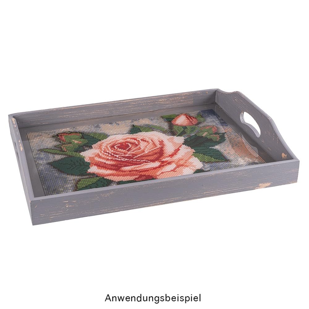 Ideen mit Herz Vassoi in legno | 5 pezzi in diverse dimensioni | vassoio da portata | decorazione da tavolo | decorazione | vassoio per decoupage | fai da te | artigianato | fai da te
