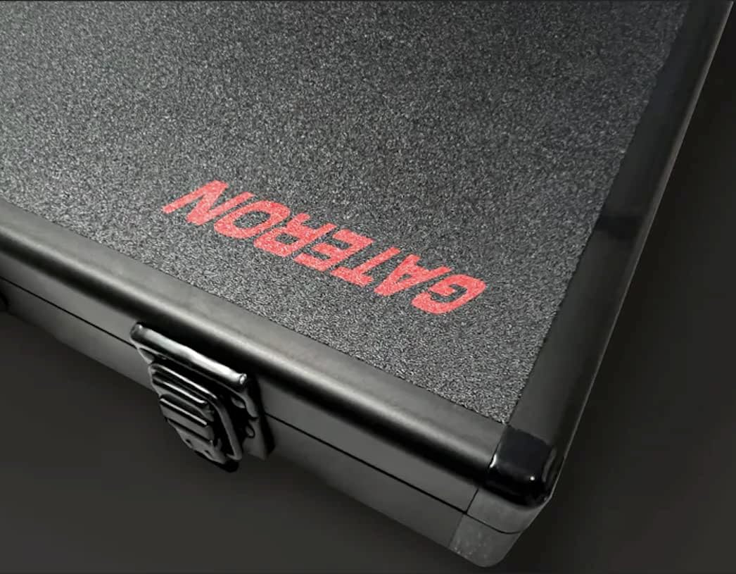 GATERON 112 Metal Keycaps, Standard Version Customized Height Premium Double Anodized Aluminum CNC for Ergonomic Mechanical Keyboard (112 Keycaps Standard Version)