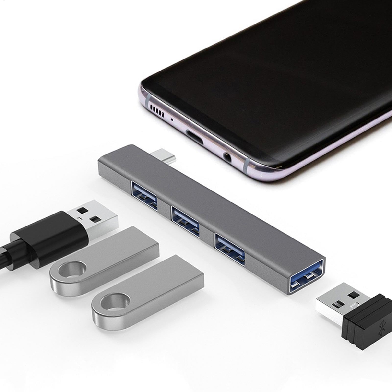 Hub USB 3.0, Hub USB 3.0, Adattatore USB 4 porte | Dati Rapido, Hub USB 4 | porte, Hub USB 3.0 Multiple, Estensione USB per computer portatile, tastiera, mouse