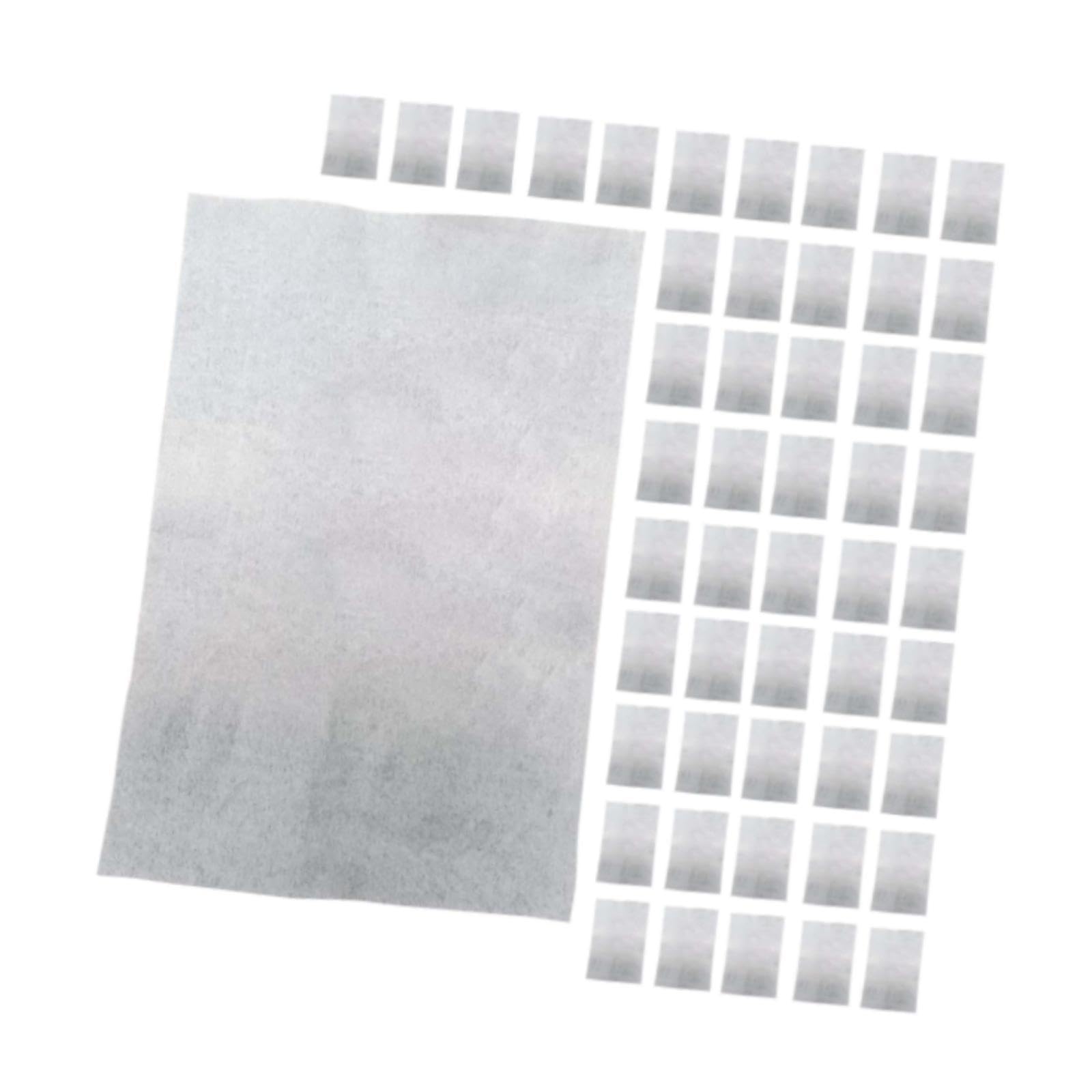 50 Paños de Limpieza de Papel Encerado para Tablas de Snowboard, Ideales para Deportes Al Aire Libre Y Esquí.