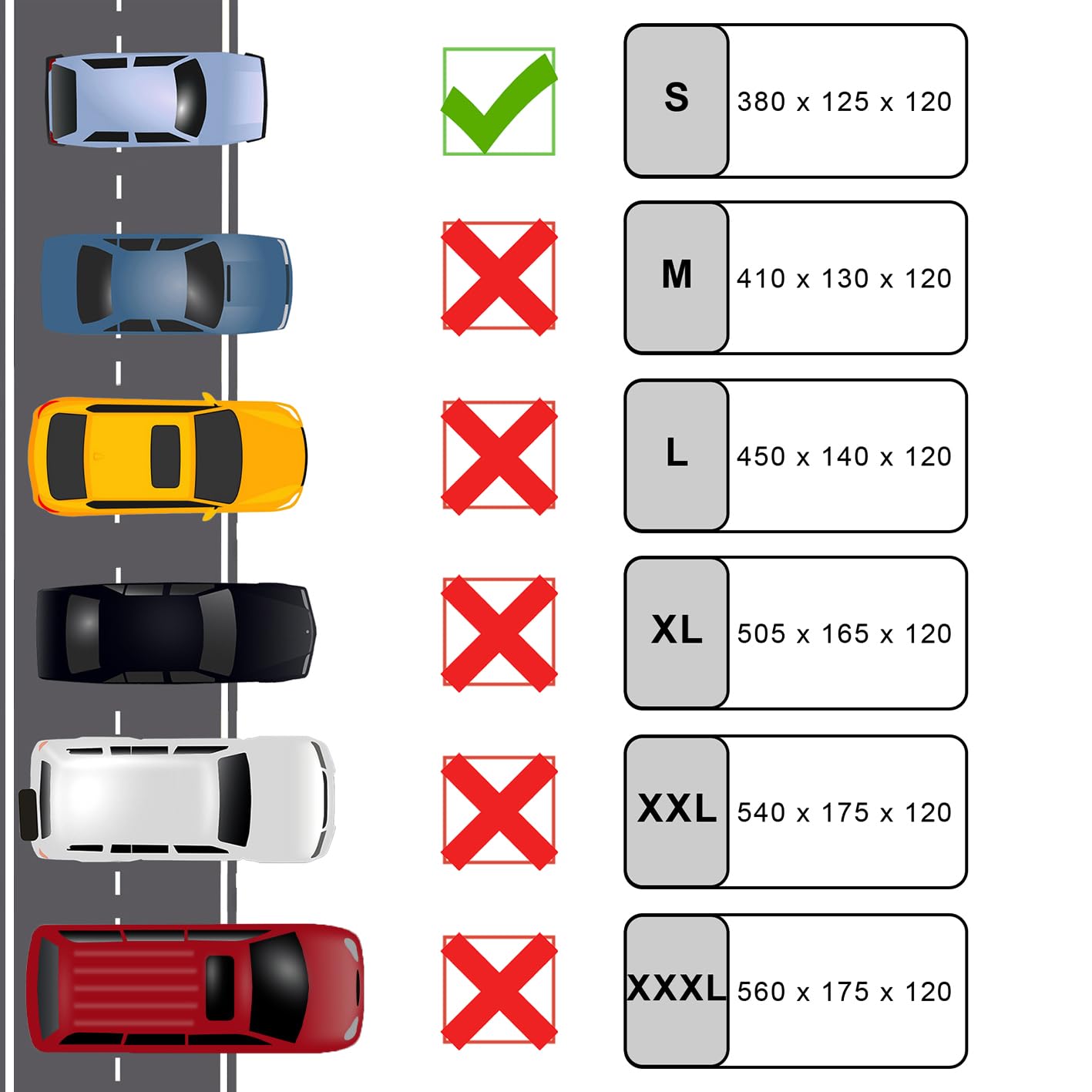 LST Autoabdeckung Indoor – lackschonende und Dehnbare Autogarage. Car Cover Innenbereich für Autohäuser und Endverbraucher. Auto Abdeckplane schützt vor Sonne, Staub. (Rot, S (380x125x120cm))