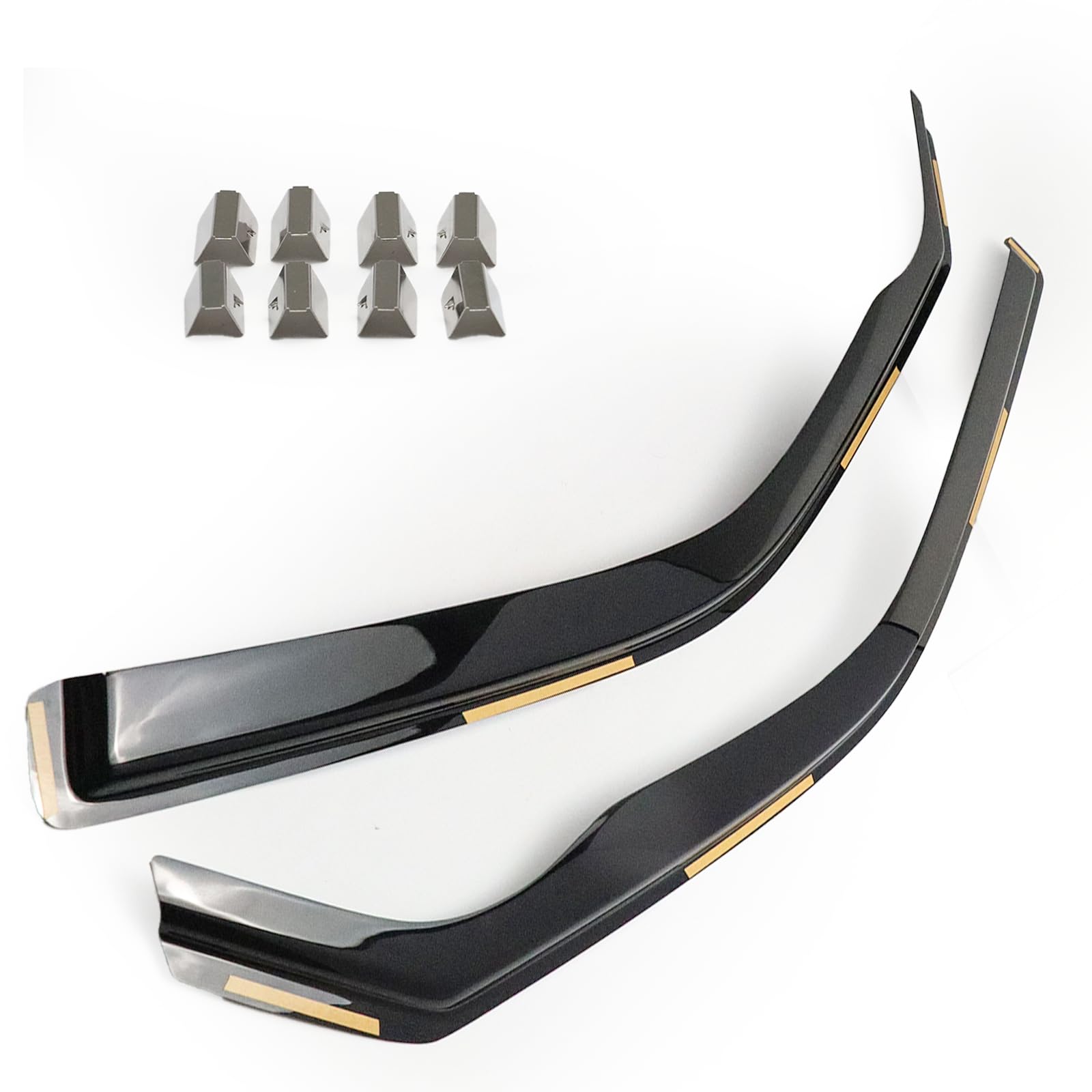 Deflectores de viento para ventana de coche para Carawelle Transporter MUL-ti-Van T5 T6 2003-2019 Deflectores de viento para ventana lateral Deflectors Parasoles Protector de lluvia Protector