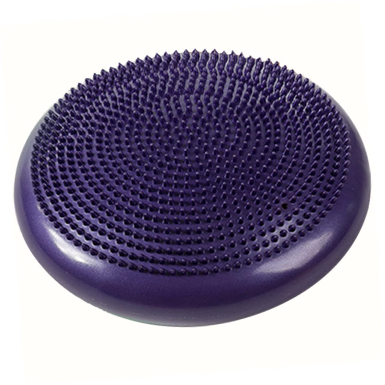 Cuscino di Equilibrio Gonfiabile Porpora in Pvc Pompa Manuale | Disco Wobble per Adulti e Ragazzo Ragazza, Aiuta a Migliorare Bilanciamento e Supporto Lombare