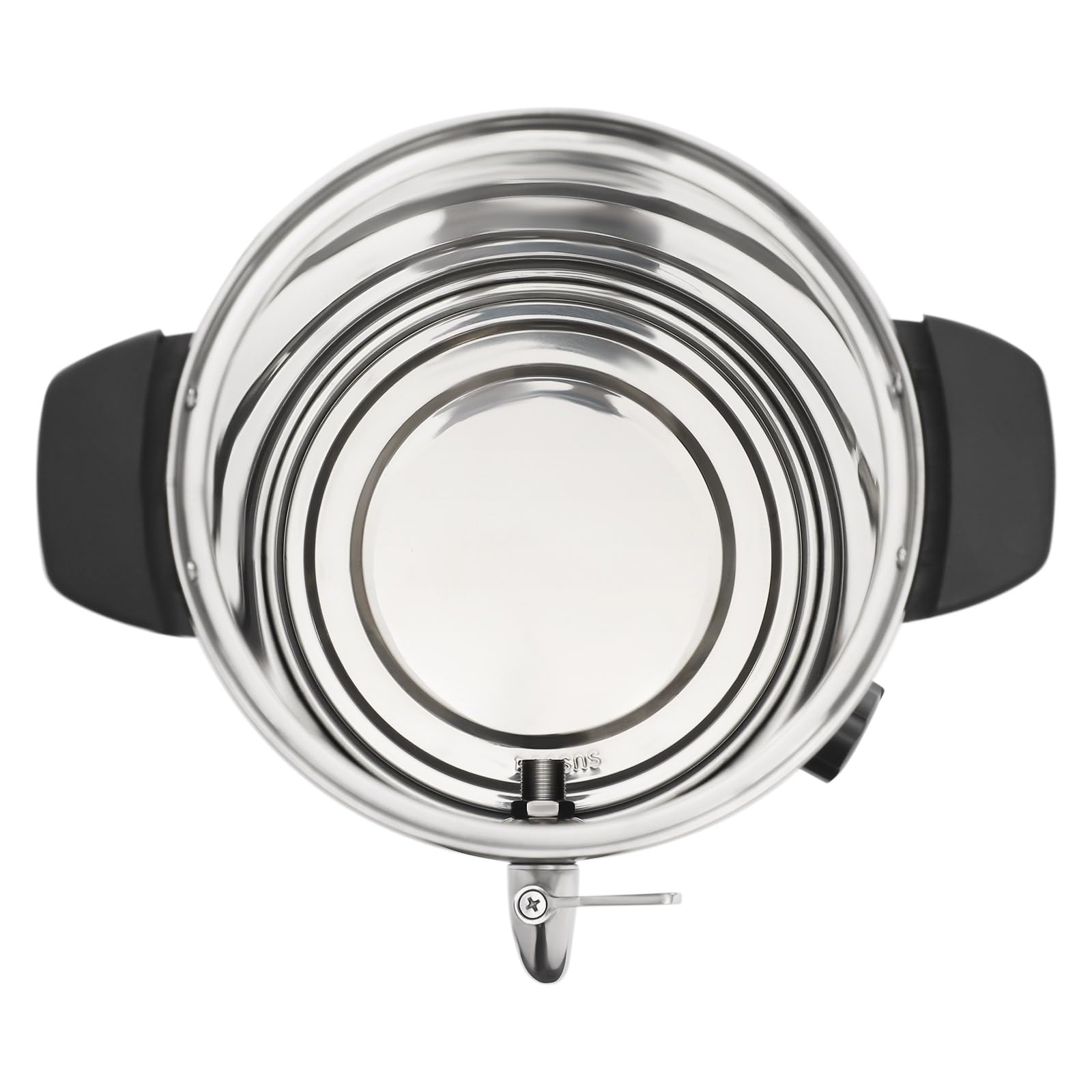 Elektryczny garnek do topienia wosku, z regulacją temperatury (86-230°F), 1800 W, do produkcji świec zapachowych