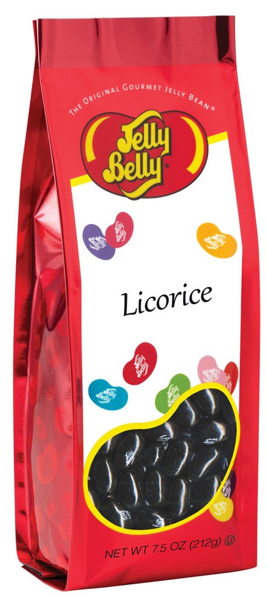 Licorice Jelly Beans 7.5 oz Gift Bag - Official, Genuine, Straight from the Source