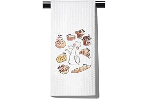 The Rat Themed Mouse Chef Cartoon Inspired Kitchen Towel