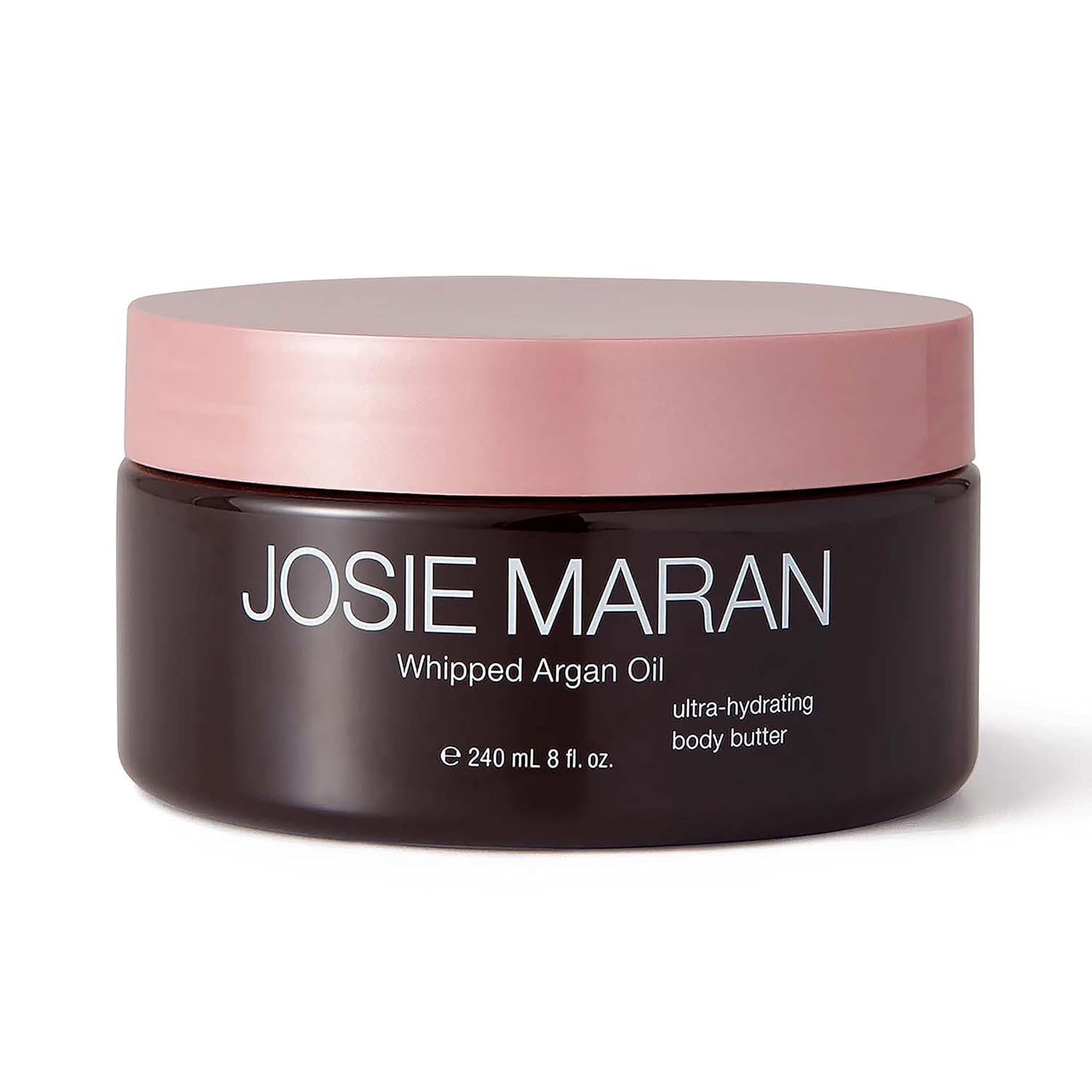 Josie MaranWhipped Argan Oil Body Butter - Nourishing Body Cream - Quick-Absorbing Moisturizer - Organic Argan Oil from Morocco -Juicy Fruits, 8 fl. oz