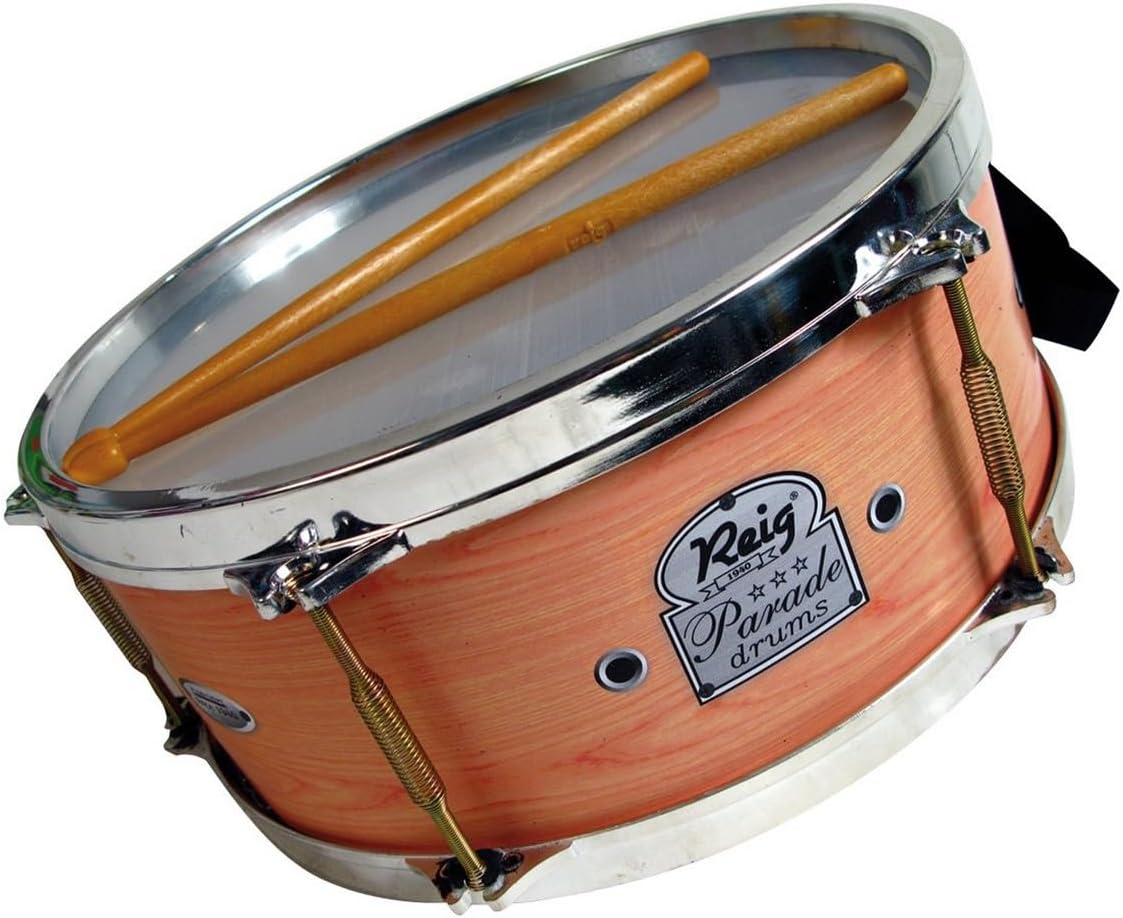 REIG Snare Drum with Drumsticks