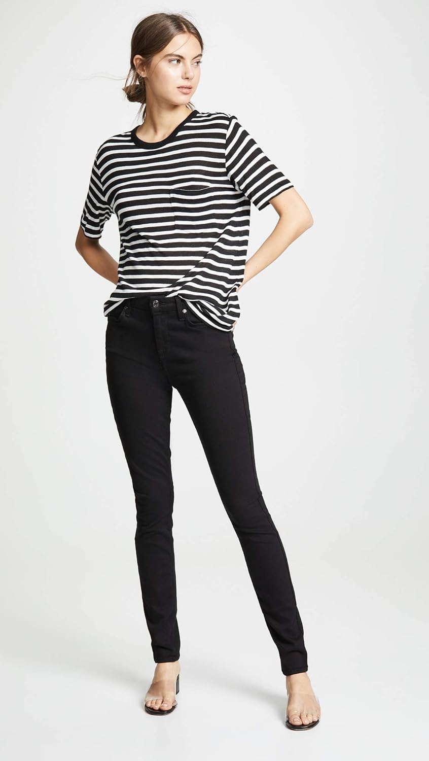 7 For All Mankind Women's Gwenevere Ankle Skinny Mid Rise Jean - Image 5