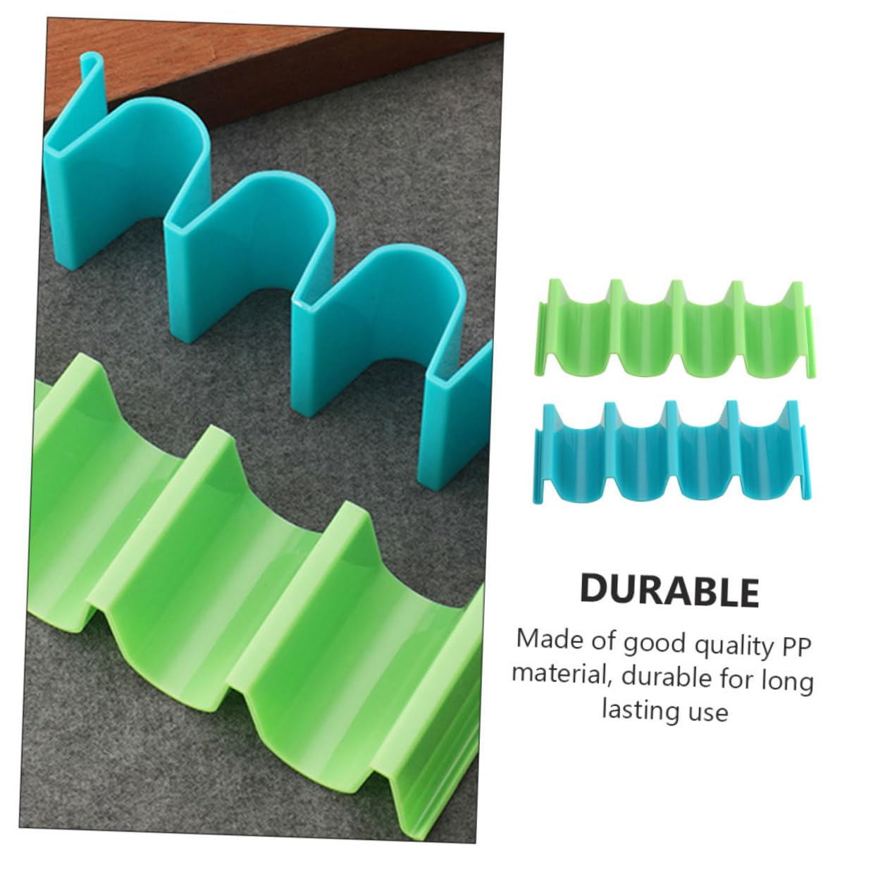 NAMOARLY 3 Sets 2pcs Tortilla Stand Hot Dog Holder Taco Stand up Holder Burrito Stand Taco Shell Stand Taco Tray Plates Taco Holder Stainless Comal for Tortillas Taco Racks Para Plastic Pp