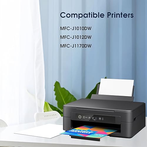 Miniatura 3 de LC401XL - Cartuchos de tinta para impresora Brother LC401 LC401XL, funcionan con cartuchos de tinta Brother MFCJ1010DW MFC-J1010DW MFC-J1170DW