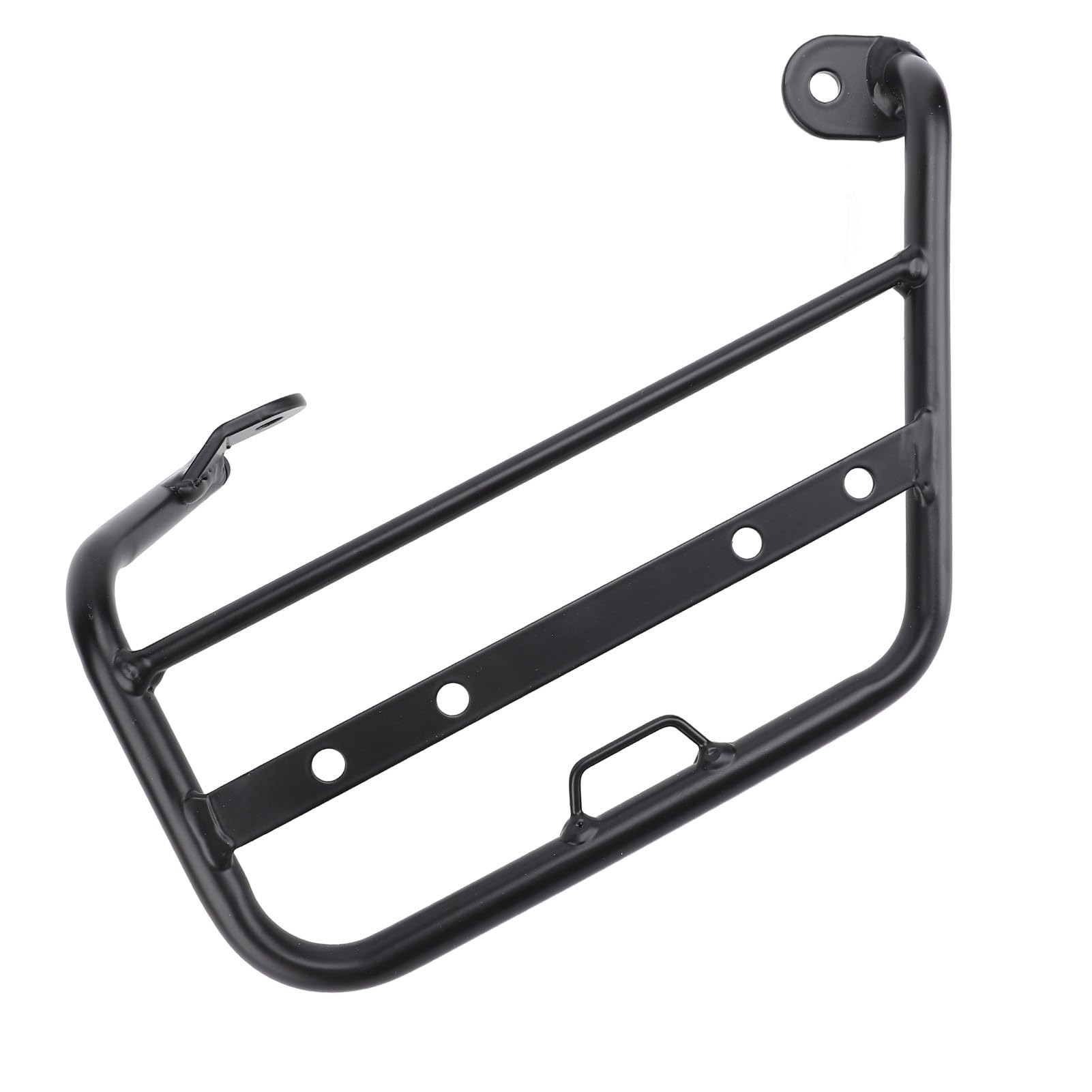Porte-bagages Latéral de Moto, Porte-bagages Latéral en Fer à Forte Charge, Facile à Installer pour Z650RS 2022 – 2024 (fer 2)