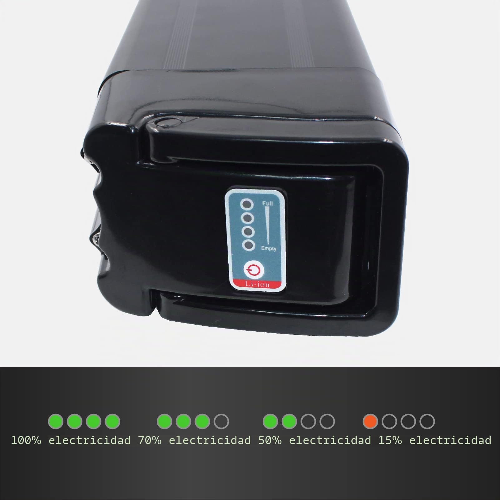 Con cargador de 36 V, 12 Ah, batería de ion de litio, forma Whitebait para Aldi Prophete MiFa Trio Samsung Zhenlong Phylion UVM.