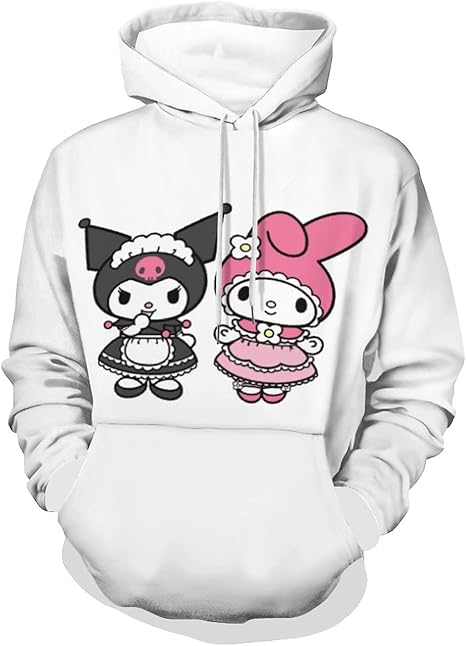 Amazon Co Jp パーカー メンズ 長袖 クロミ かわいい プルオーバー 大きいサイズ 秋冬服 フード付き 人気 トレーナー スウェット ポケット付き 創意デザイン おしゃれ 3dプリント ジャージ カジュアル ファッション 男女兼用 漫画風 記念シャツ プレゼント ファッション