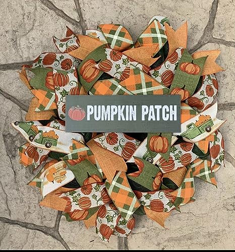 Pumpkin Patch Fall Wreath