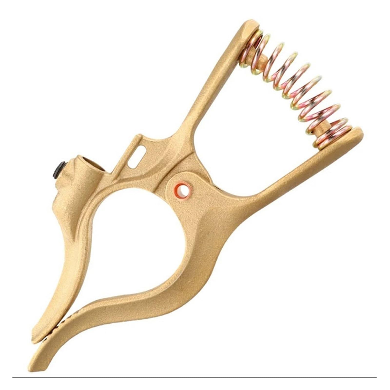 Toolnox 500A Welding Ground Wire Clamp T-Style Welding Ground Clamp 500-Amp Brass Earth