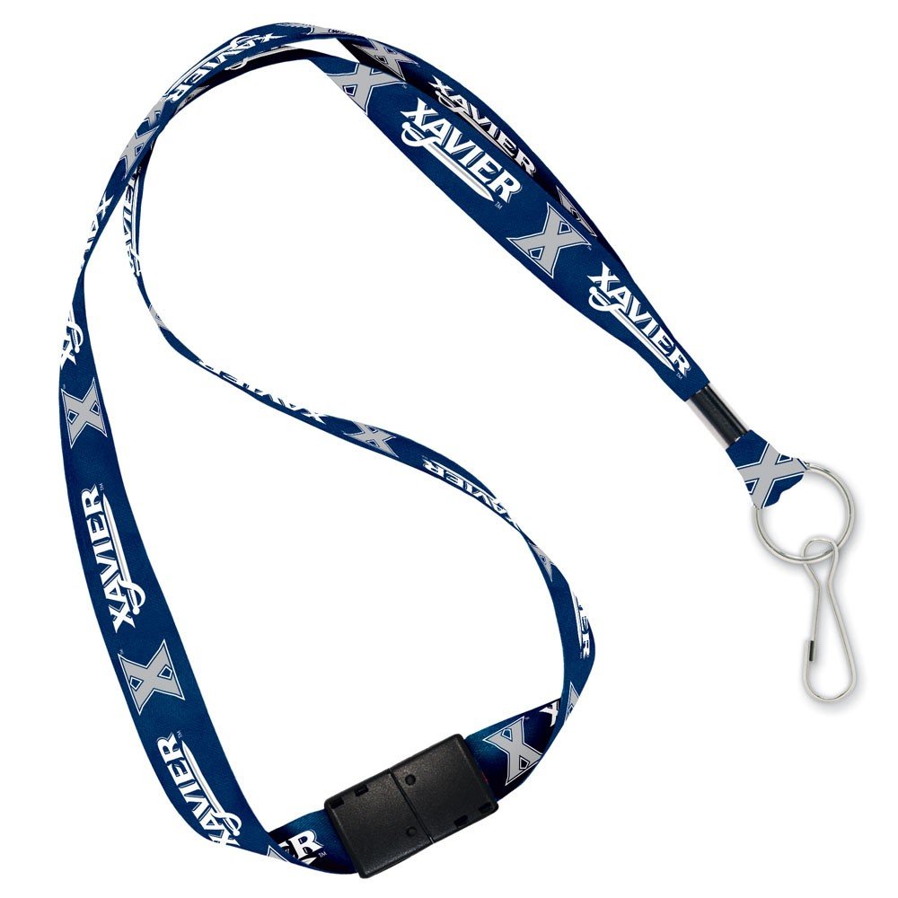 WinCraft NCAA Xavier University Lanyard with Breakaway, 3/4