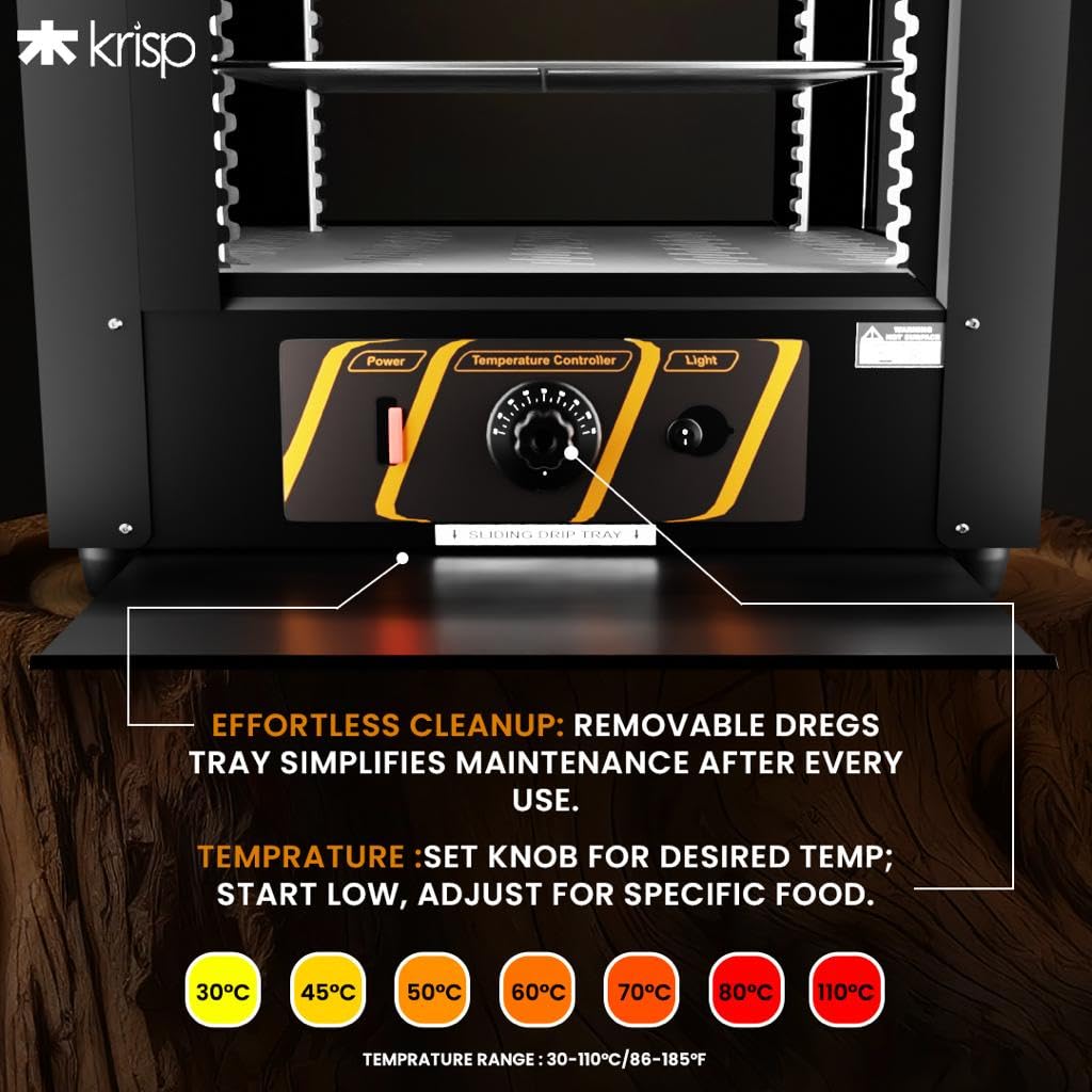 KRISP 50L Food Display Warmer - Keep Food Warm! -5 KRISP 50L Food Display Warmer - Keep Food Warm! -5