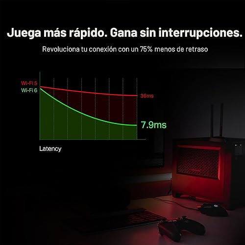 Miniatura 3 de TP-Link Tarjeta WiFi 6 AX3000 PCIe WiFi (Archer TX3000E), hasta 2400 Mbps, Bluetooth 5.3, 802.11AX Adaptador inalámbrico de doble banda con MU-MIMO