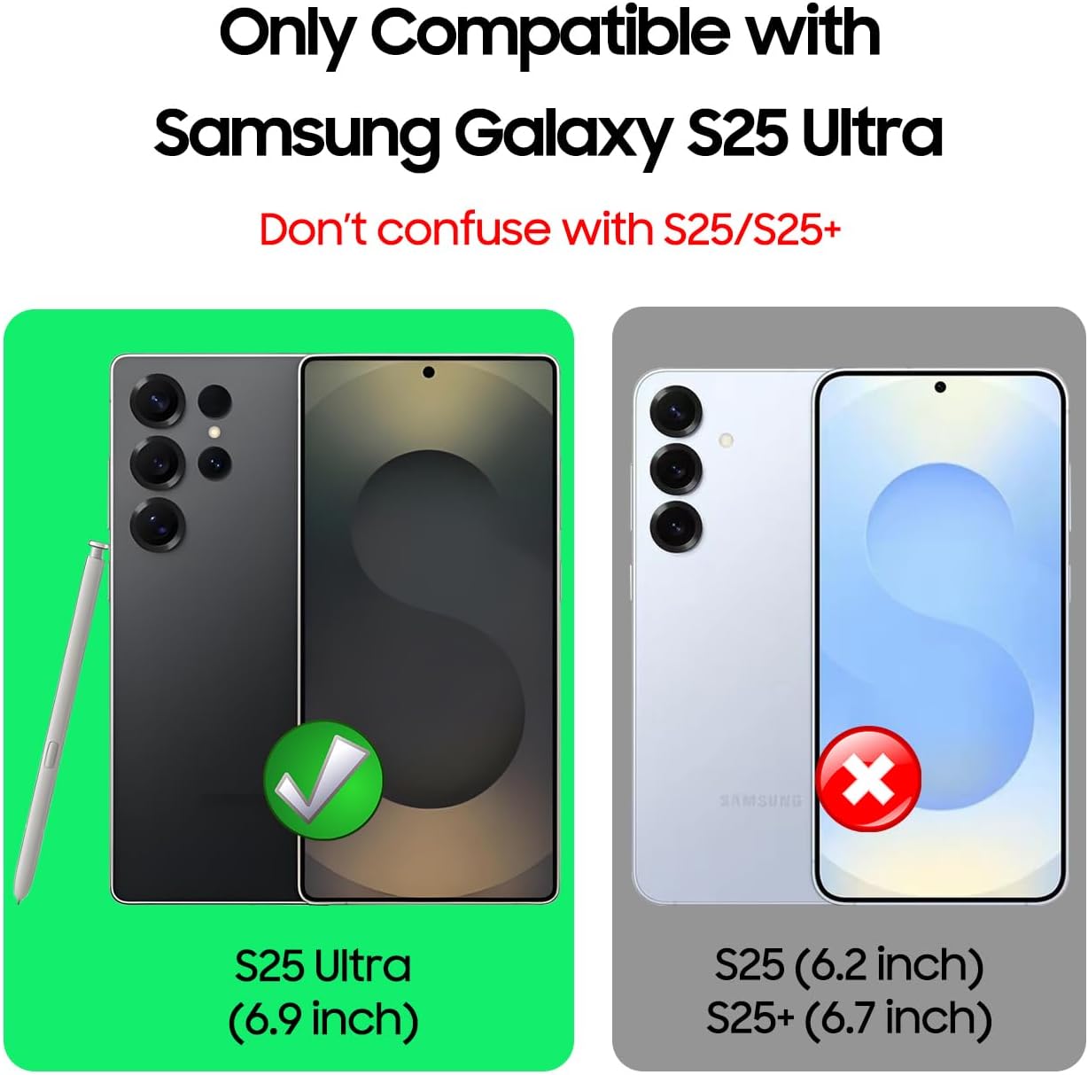 Matte for Samsung Galaxy S25 Ultra Case, Compatible with MagSafe, Slim Thin Magnetic Cover with Built-in Camera Lens Protector (Removable) Shockproof Phone Shell, Gold - Image 7