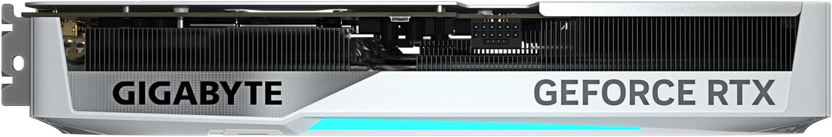 GIGABYTE GeForce RTX 5070 Ti Eagle OC ICE SFF 16G Graphics Card, 16GB 256-bit GDDR7, PCIe 5.0, WINDFORCE Cooling System, GV-N507TEAGLEOC ICE-16GD Video Card