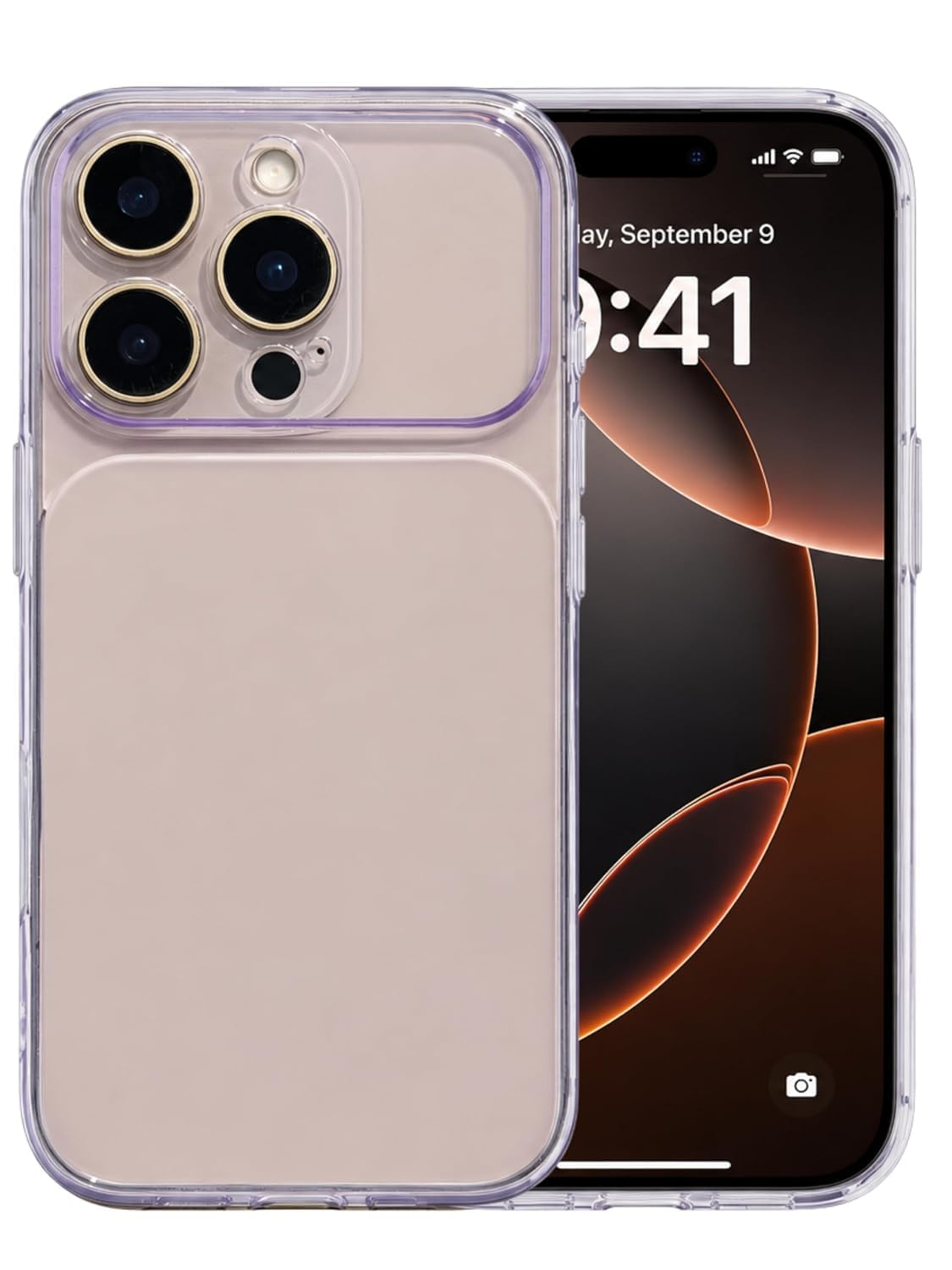 Dezet Compatible Clear Case for iPhone 17 Transparent Matte Soft Slim Shockproof TPU Bumper, Anti-Yellow Crystal Case with Camera Lens Protection Back Cover for (Purple) — Amazon image 17