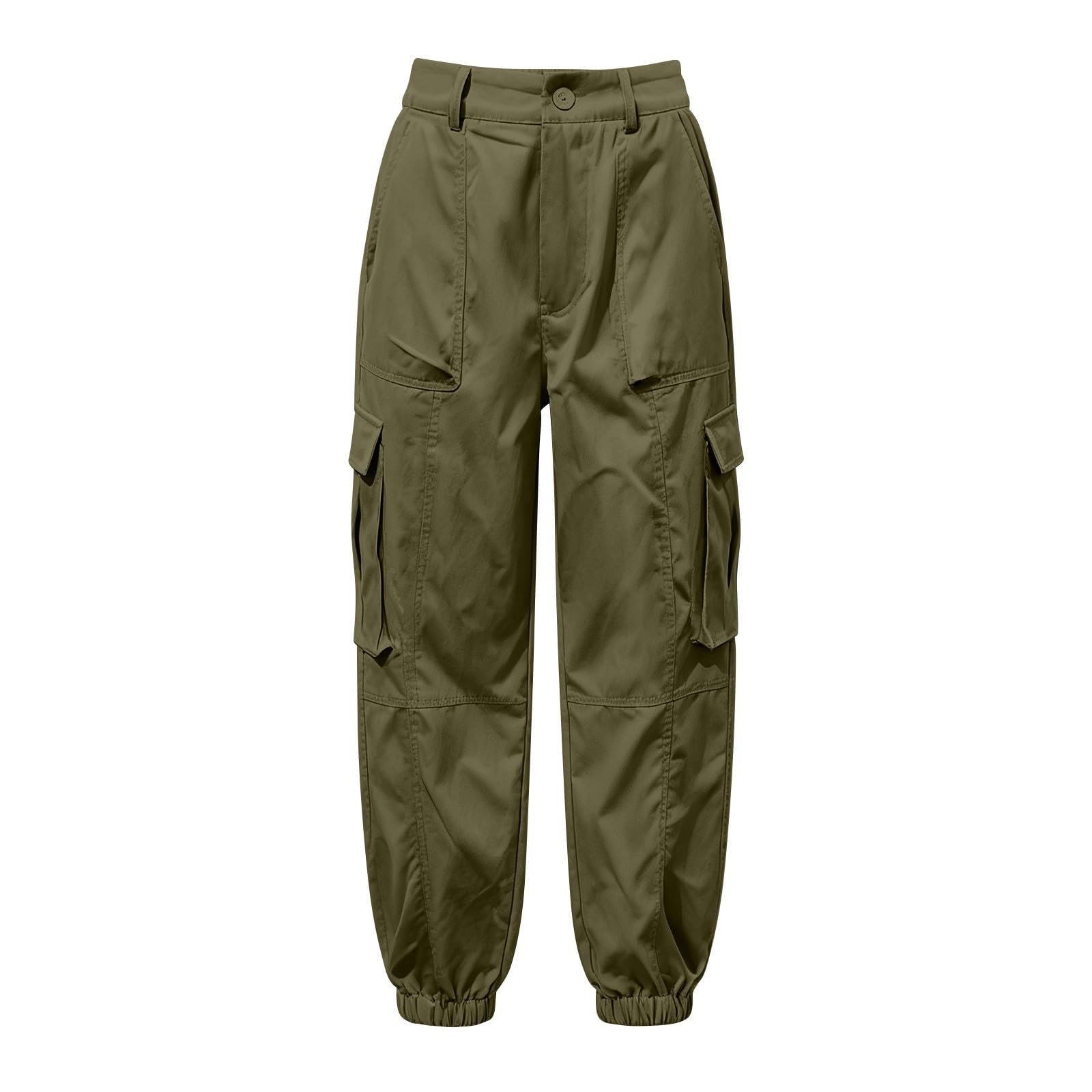 Pantalones cargo para mujer Baggy Y2K, pantalones de ocio, cintura alta