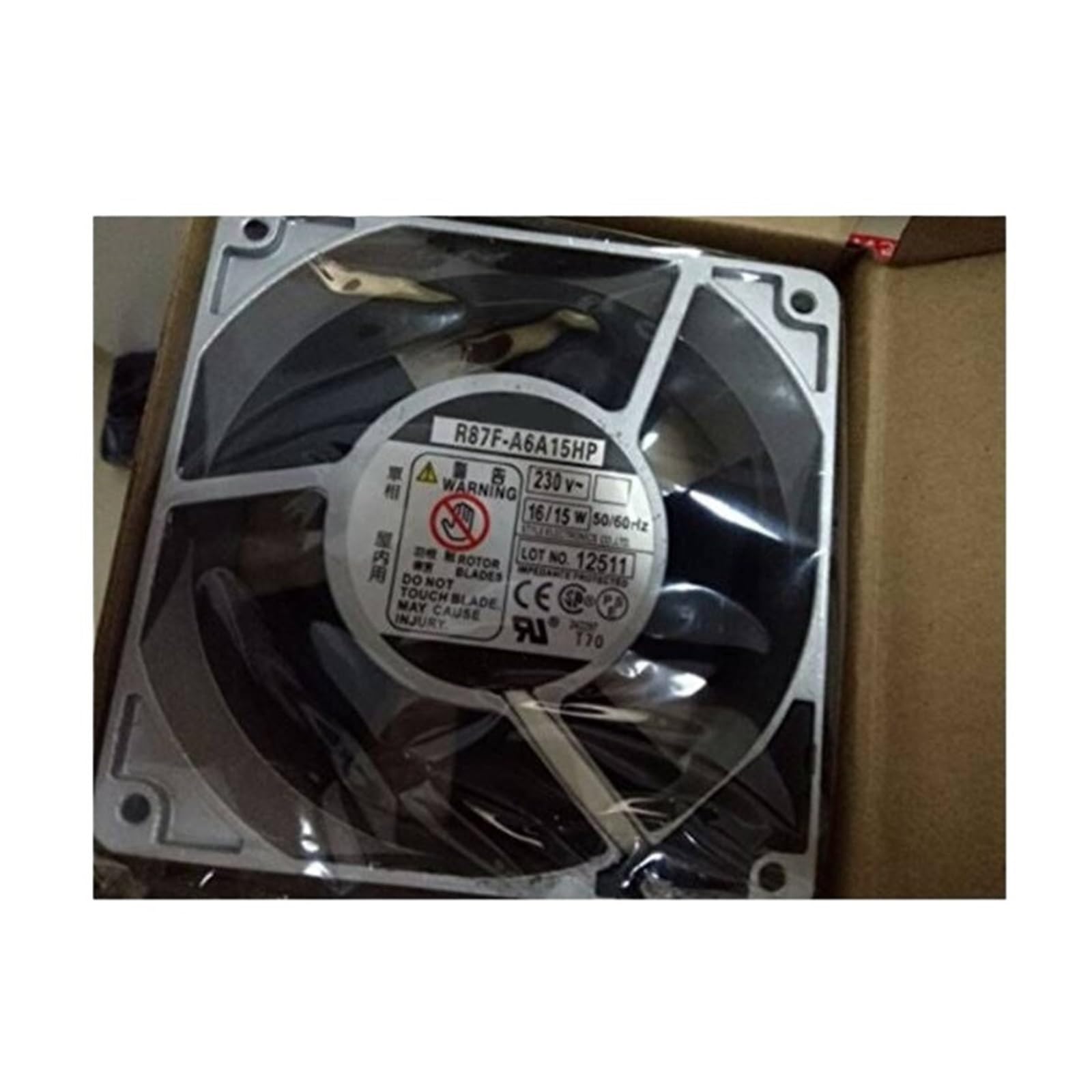 GJEXXPTST R87F-A6A15HP 230V 120mm Fan 12038 AC Cooling