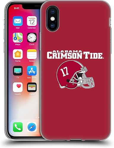 Miniatura 410 de Head Case Designs Funda de gel con logotipo oficial de la Universidad de Alabama UA [protección de grado militar] compatible con Apple iPhone 11