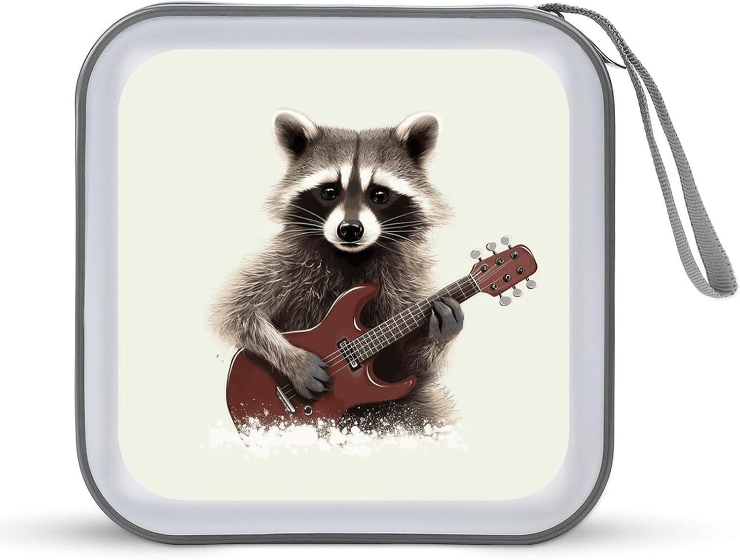 Funny Raccoon CD Case CD Storage Box DVD Sleeves