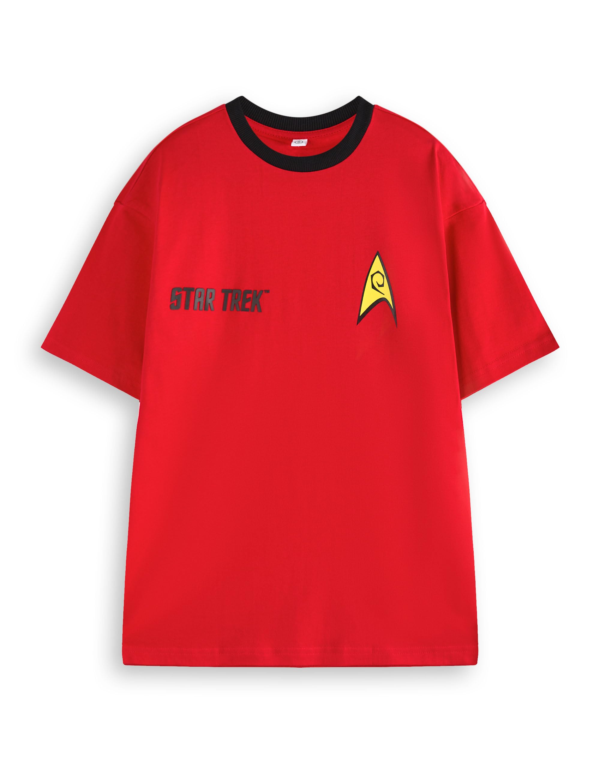 Vanilla Underground Star Trek Mens Red Uniform Short Sleeved T-Shirt (Small) from B&Q