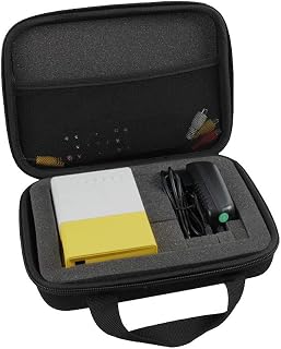 Hermitshell Hard Travel Case for PVO / Meer YG300 / Artlii 2020 New Pocket Projector / Fosa Mini Portable LED Projector (Size 1)